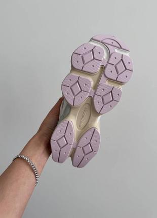 Жіночі кросівки в стилі new balance 9060 “grey / lilac” premium.7 фото