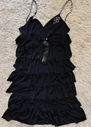 Платье, сарафан blugirl оригинал коктейльное платье размер s,m2 фото
