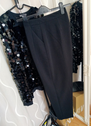 Изысканные брюки mom, slouchy, long, asos design7 фото