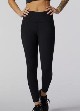 Женские лосины new balance transform 7/8 nbsleek tight - для интенсивных тренировок