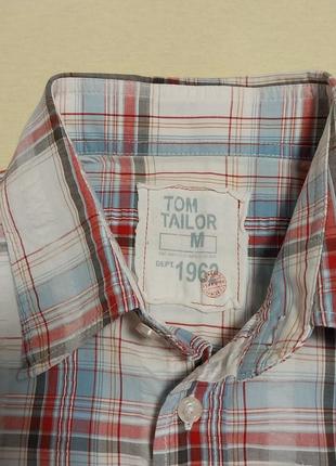 Качественная стильная брендовая рубашка Tom tailor2 фото