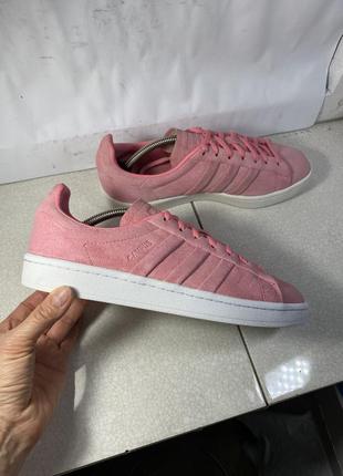 Adidas campus stitch and turn женские замшевые кроссовки 40 р 25,5 см оригинал1 фото