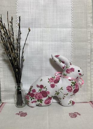 Кролик интерьерный Пасхи к крупнокодельня ручной работы2 фото