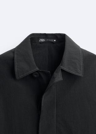 Чоловічий тренч zara