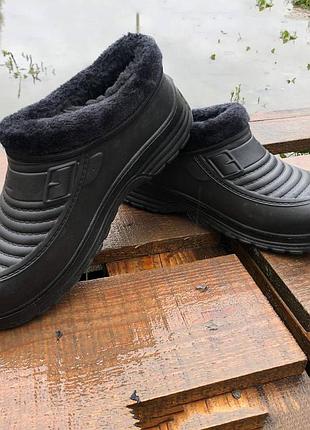 Черевики чоловічі. 45 розмір, черевики для роботи. колір: чорний shop