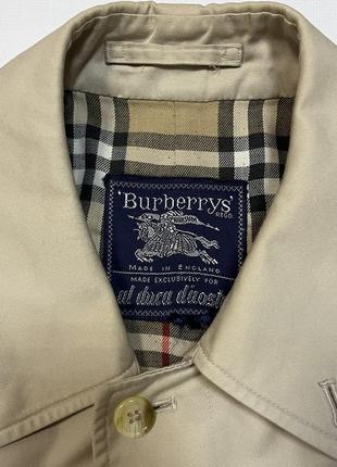 Пальто плащ тренч burberry вінтаж vintage8 фото