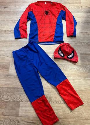 Карнавальний костюм павук супергерой роздільний