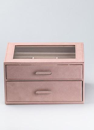 Скринька для прикрас прямокутна на два відділення hp47614p