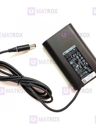Оригінальний блок живлення для ноутбука dell 19.5 v, 3.34 a, 65w, роз'єм 7.4x5.0