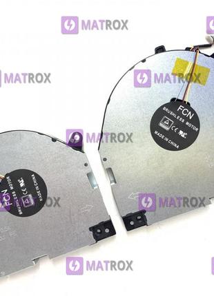 Вентилятори для ноутбука lenovo legion y7000-2019, y540-15irh series, 4-pin (правий+лівий)