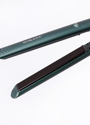 Випрямляч для волосся керамічний до 230 градусів, стайлер для вирівнювання волосся і завивки sokany sk-19034 фото