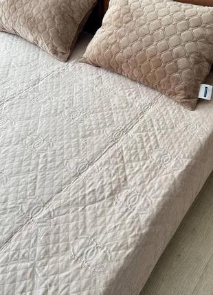 Покривало на кровать муслин з натуральной баловни4 фото