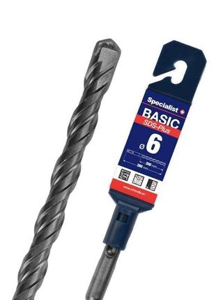 Бур, свердло для бетону sds plus specialist basic 6 x 260 мм
