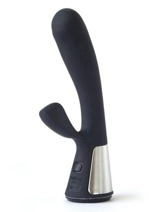 Вибратор кролик інтерактивний вібратор-кролик ohmibod fuse for kiiroo black