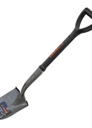 Лопата truper міні зі скловолоконною ручкою 690 мм