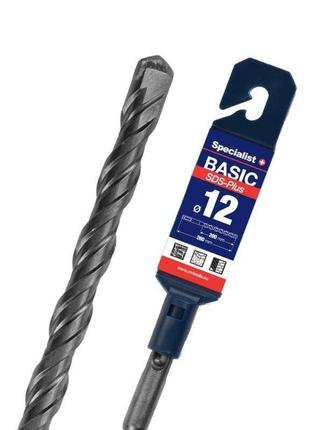 Бур sds plus по бетону 12 x 260 мм specialist basic