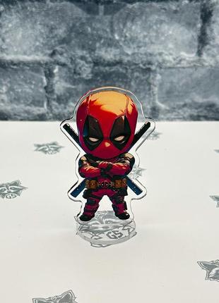 Акрилова колекційна фігурка marvel дедпул deadpool 10 cм