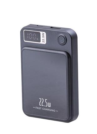 Повербанк 5000 mah powerbank 2 разъема usb туре-с и micro usb