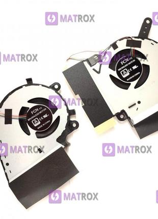 Вентилятор для ноутбука asus rog strix hero iii g731, g731g, g731gw series, 4-pin (лівий/правий) 5v