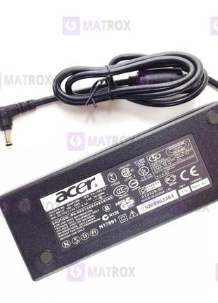 Оригинальный блок питания для ноутбука acer acer 19v, 6.3a (120w), разъем 5.5/2.5