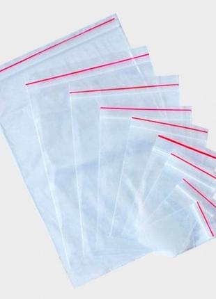 Пакети пакувальні із застібкою zip-lock 25х35 см (упаковка 100 шт)
