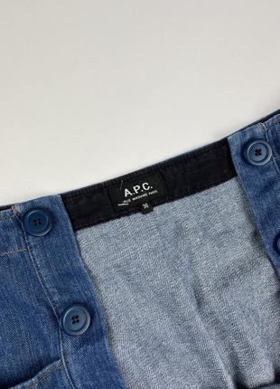 A.p.c спідниця джинсова юбка4 фото
