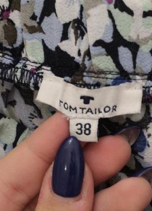 Цветочная легкая юбка от tom tailor3 фото
