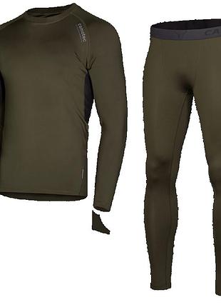 Термобелье мужское тактическое военное повседневное для активного отдыха camotec termoline 3.0 xxxl хаки dm-11