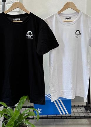 Мужская футболка manto society black футболка манто мужская футболка2 фото