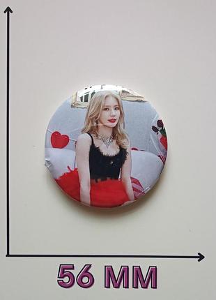 Значок мійон айдиль miyeon (g)i-dle