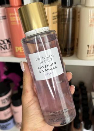 Спрей , міст для тіла victoria's secret lavender & vanilla