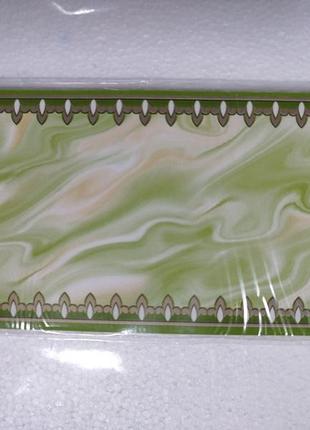 Бордюр для шпалер салатовий 8см.х15метр.