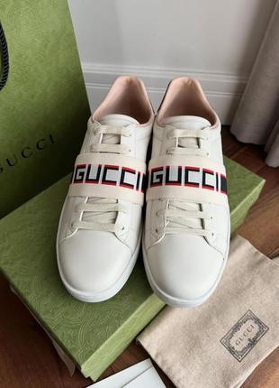 Новые кеды кроссовки gucci2 фото