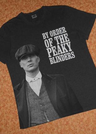 Футболка peaky blinders/острые козырьки/мерч1 фото