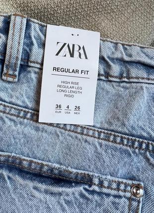 Голубые джинсы zara7 фото