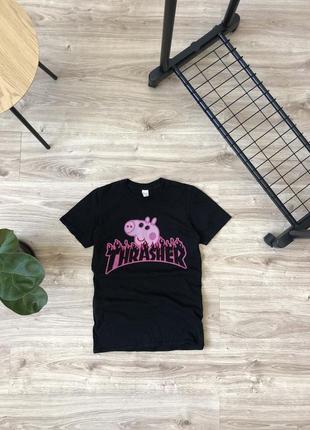 Футболка thrasher peppa pig