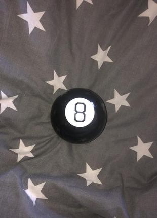 Шар предсказания предвестник для принятия решений magic 8 ball черный магия готика3 фото