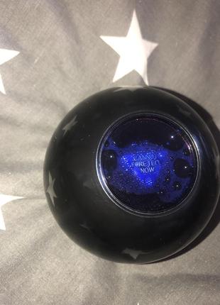 Шар предсказания предвестник для принятия решений magic 8 ball черный магия готика5 фото