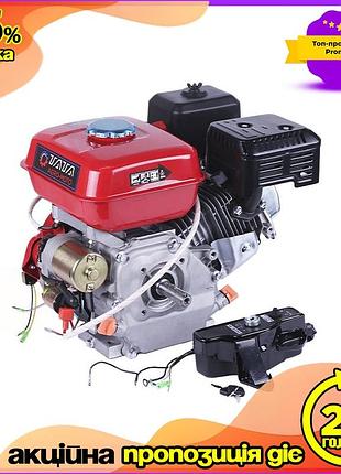 Двигатель бензиновый 170fe тата с электростартером 7 л.с. для мотоблока ohv25° 4т 212 см³ ku-22