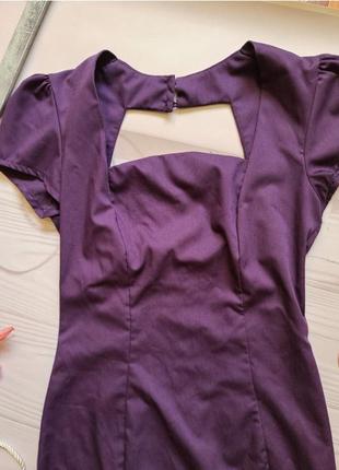 🏷️ сукня по фігурі фіолетова6 фото
