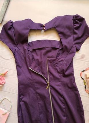 🏷️ сукня по фігурі фіолетова5 фото