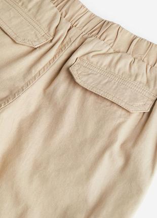 H&m модні фірмові широкі штани карго брюки кльош на дівчинку нм кльоші котонові бавовна3 фото