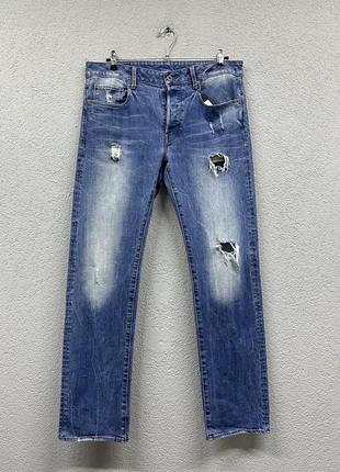 Джинси g star raw w33 l34 чоловічі оригінал штани