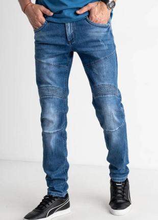Стильные джинсы со швами2 фото