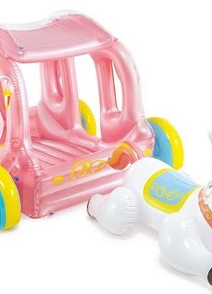 Надувна карета з конячкою