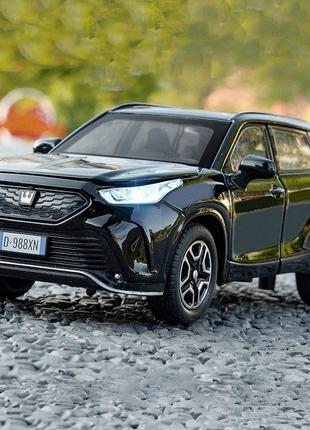 Машинка toyota crown kluger игрушка коллекционная моделька металлическая 1:32