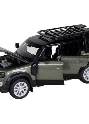 Игрушечная машинка железная land rover defender 110