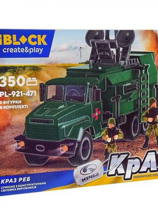 Конструктор iblock военная машина краз рэб
