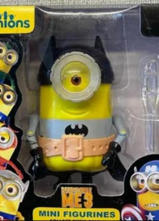 Міньйон ігрова фігурка супергерой посіпаки minions