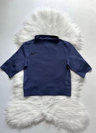 Футболка nike, укорочена футболка nike, кроп топ nike, спортивний топ nike4 фото